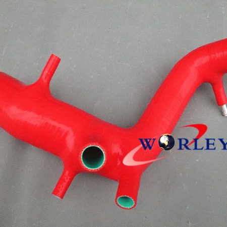 fori TT VW Golf MK4 1.8T Turbo GTI Seat Silicone Intake Induction Hose RED