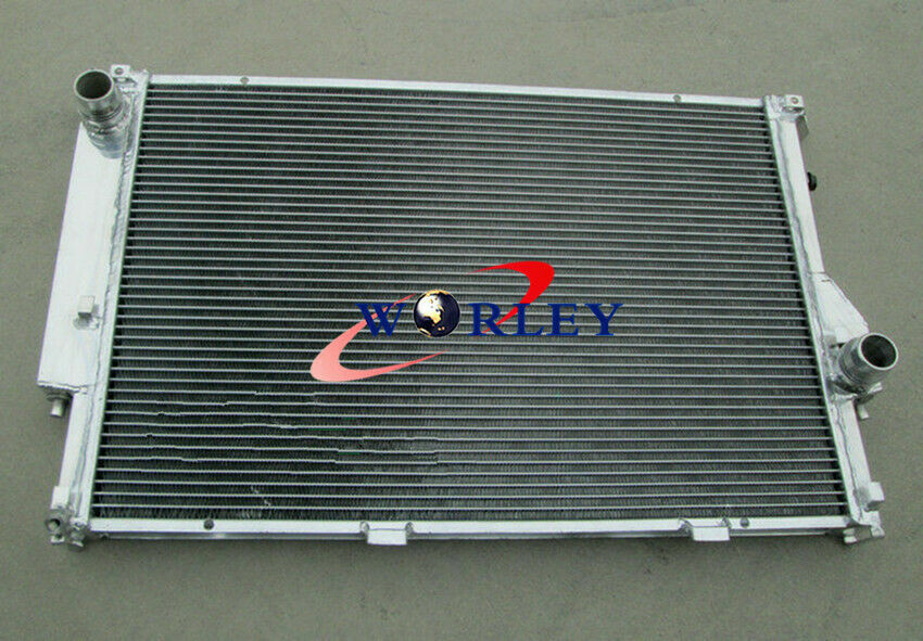 aluminum Radiator for BMW 5 E34 M5 530i/535i 7 E32 730i/730iL/735i/735iL S38 M30 - Image 2