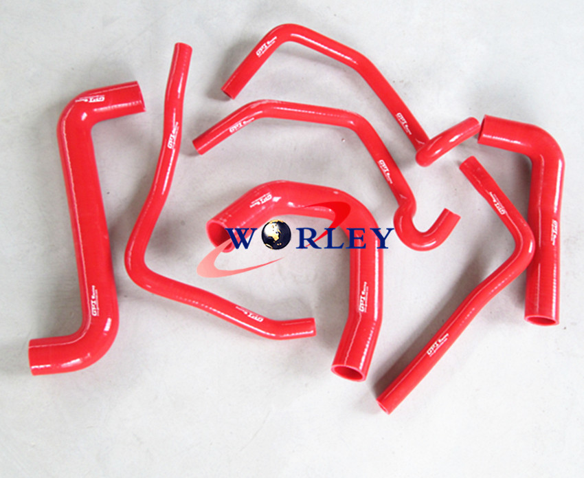 Silicone Radiator Hose Red for Holden Commodore VY V8 5.7L LS1 2002 2003 2004 02 - Image 4