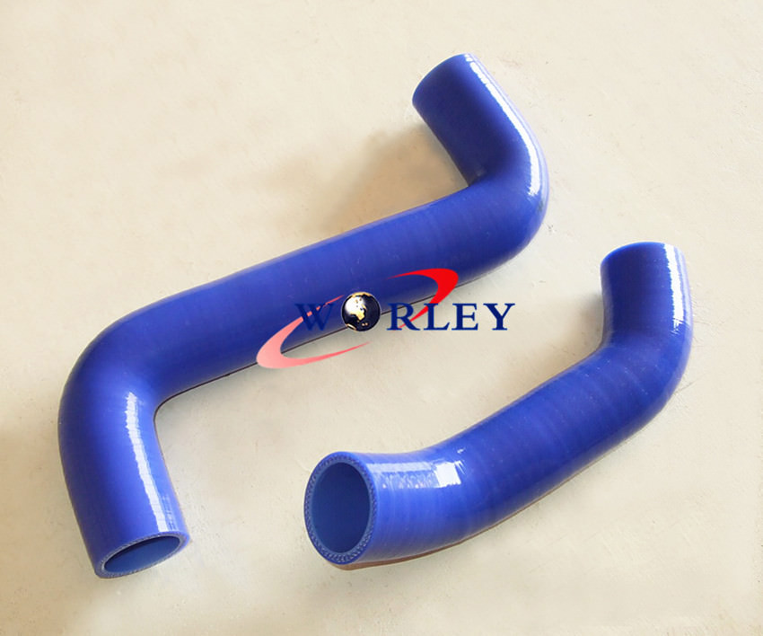 Blue Hose for Subaru Impreza WRX STi GD GB GG 2.0 2001-2007 Silicone Radiator - Image 2