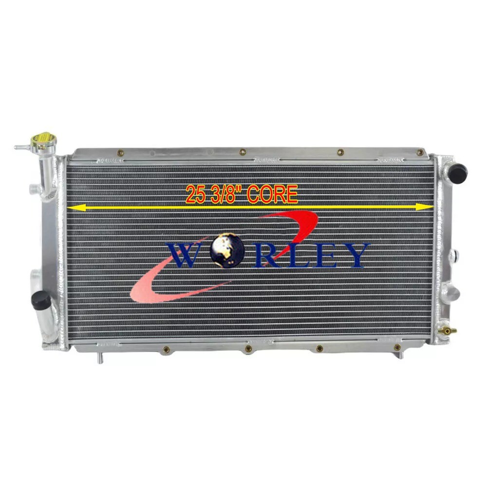 Aluminum Radiator For 1985-1994 1991 Subaru Loyale L SERIES WAGON 1.8L 4Cyl MT