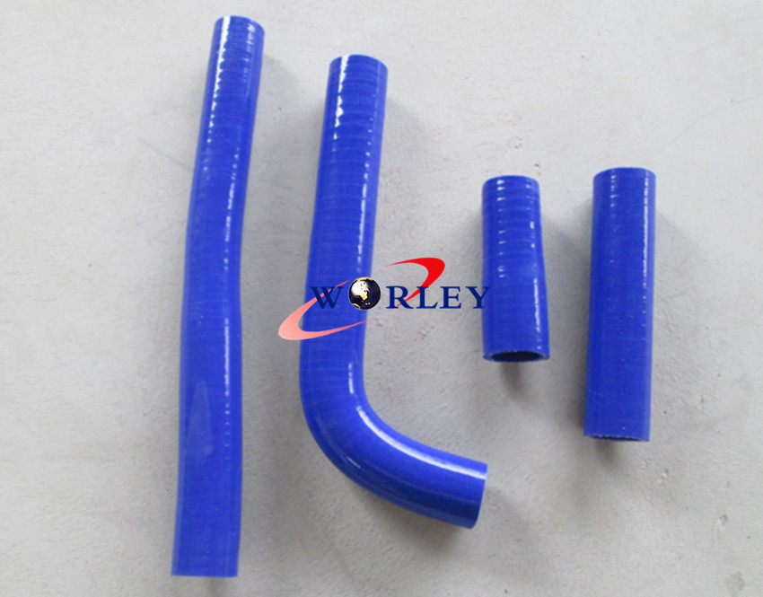 silicone radiator hose for Yamaha YZ400F/WR400F/YZ426F/WR426F 1998-2002 01 WHITE - Image 2
