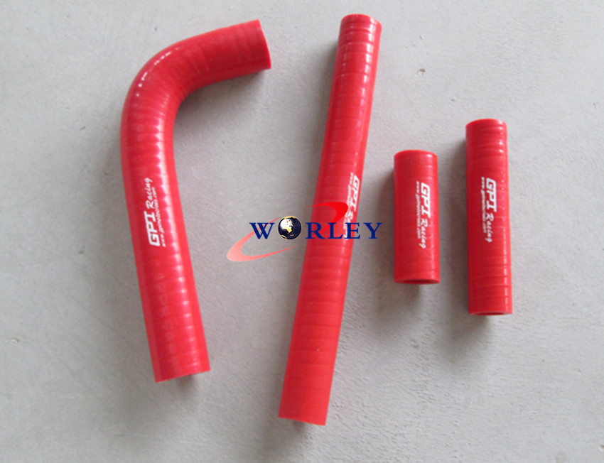 silicone radiator hose for Yamaha YZ400F/WR400F/YZ426F/WR426F 1998-2002 01 WHITE - Image 3