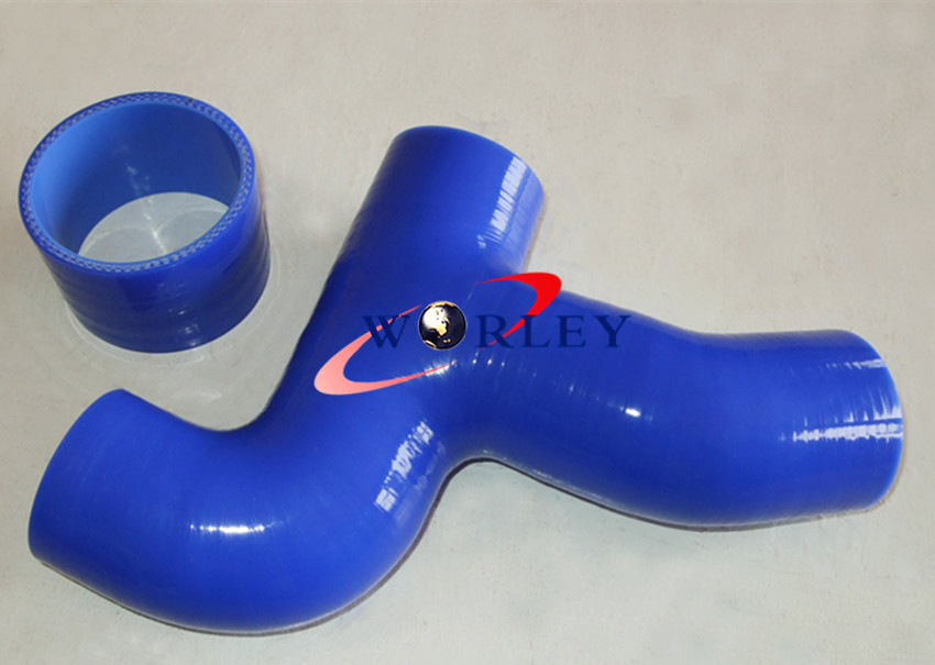 BLUE For Subaru WRX GC8 1992-1995 VER1-2 EJ20 Silicone Intercooler Hose PIPE - Image 6