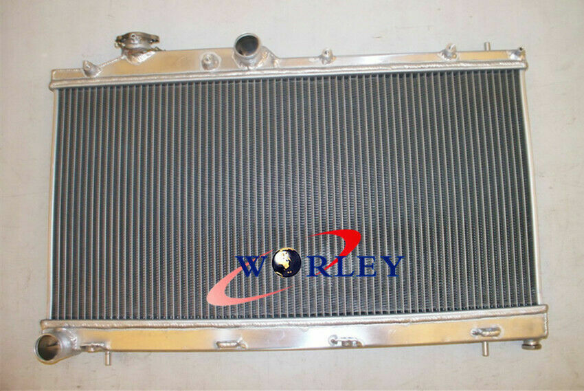 Aluminum Radiator+Shroud+fan For Subaru Impreza WRX STI Turbo 2008-2013 Manual - Image 5