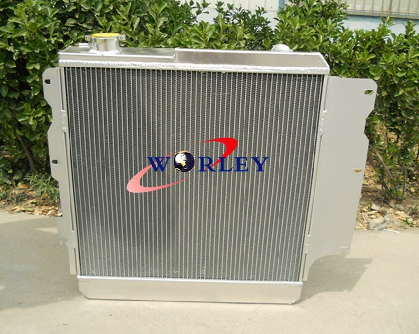 3 CORE RADIATOR FOR 87-06 JEEP WRANGLER TJ YJ CHEVY V8 CONVERSION AT/MT - Image 4