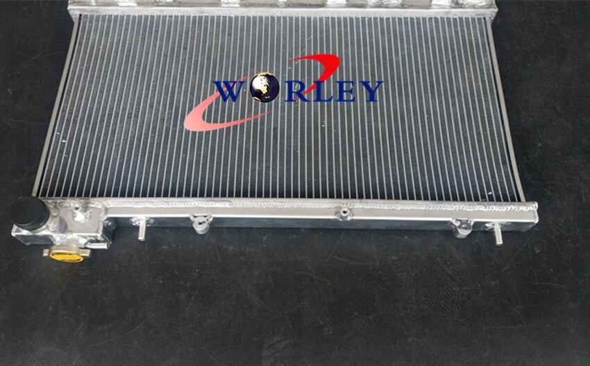 Radiator +2* fans for Subaru Forester SF Impreza Outback L S RS H4 2.5 2.2 99-02 - Image 3