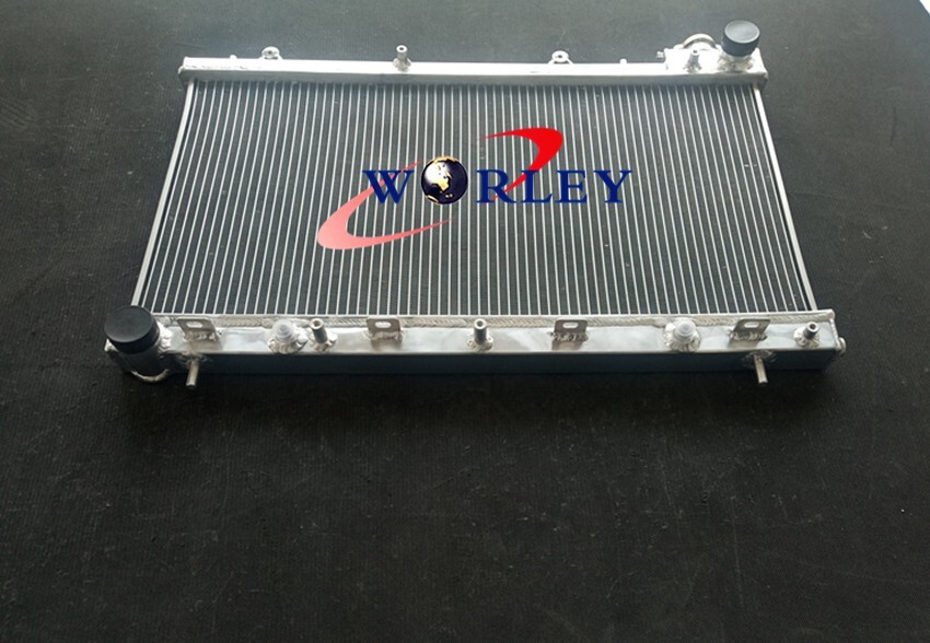 Radiator +2* fans for Subaru Forester SF Impreza Outback L S RS H4 2.5 2.2 99-02 - Image 5