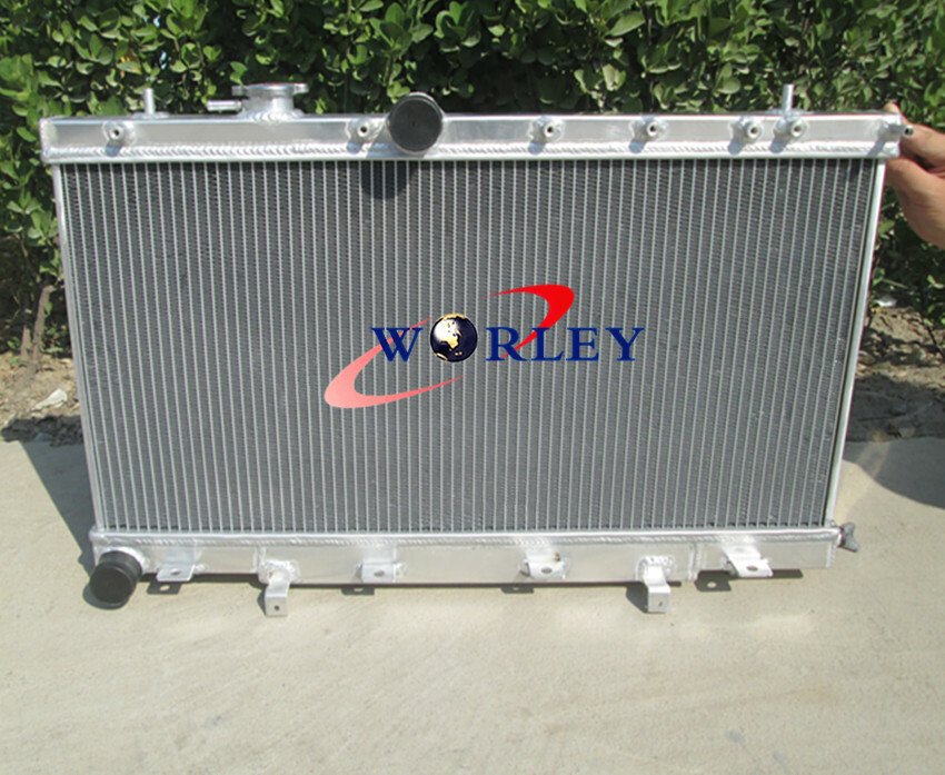 44MM CORE Aluminum Radiator for Subaru Impreza WRX STI GD GDA GDB 2001-2007 2002 - Image 2