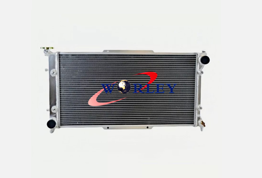 2Rows Aluminum Radiator For Subaru Legacy Brighton GT L LS H4 95-99 2.2L 2.5L AT